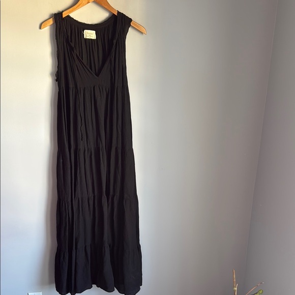 9seed Lighthouse Maxi Dress Black Small - Picture 2 of 13